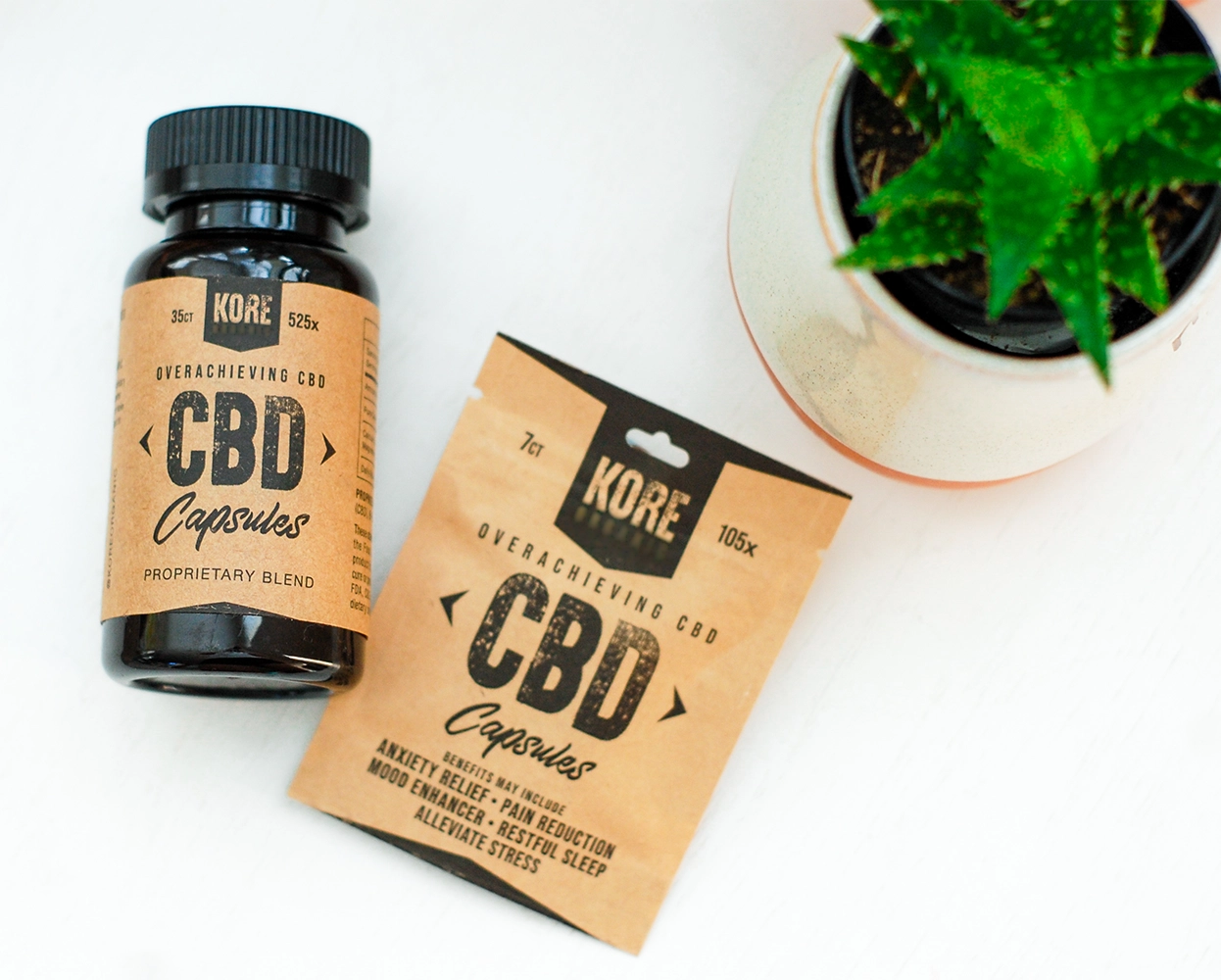 CBD Capsules & Pills for Sale Online - No THC | Kore